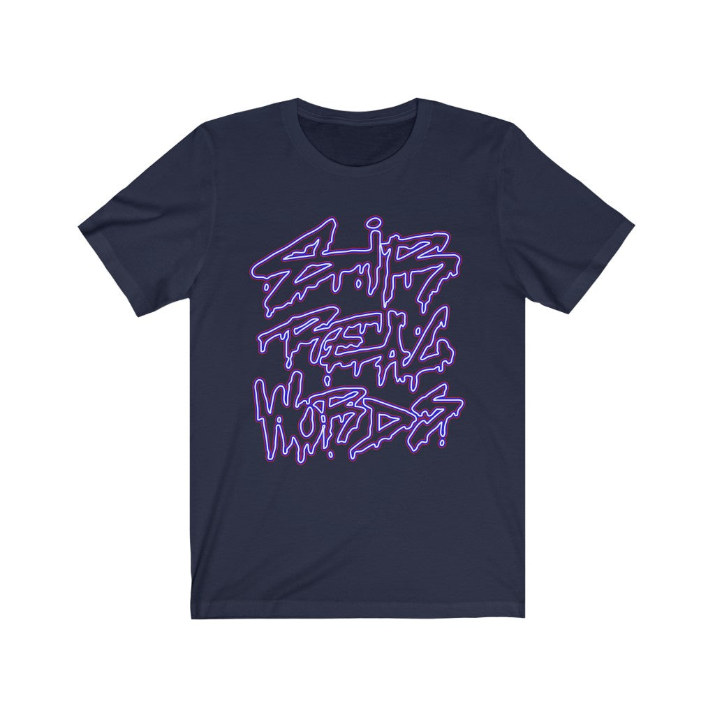 SIR REAL WORDS (Neon) - Unisex Short Sleeve Tee
