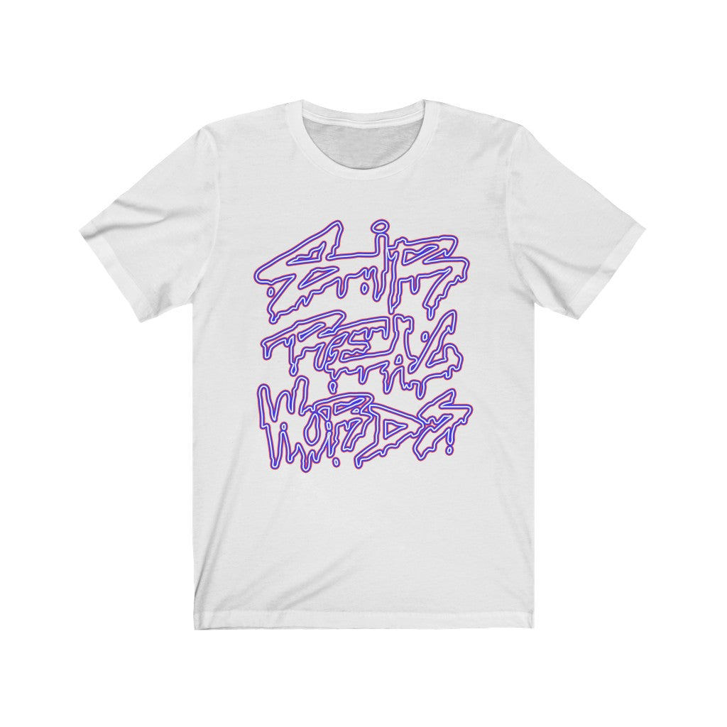 SIR REAL WORDS (Neon) - Unisex Short Sleeve Tee